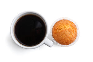 bigstock-coffee-and-muffin-on-white-bac-34024262